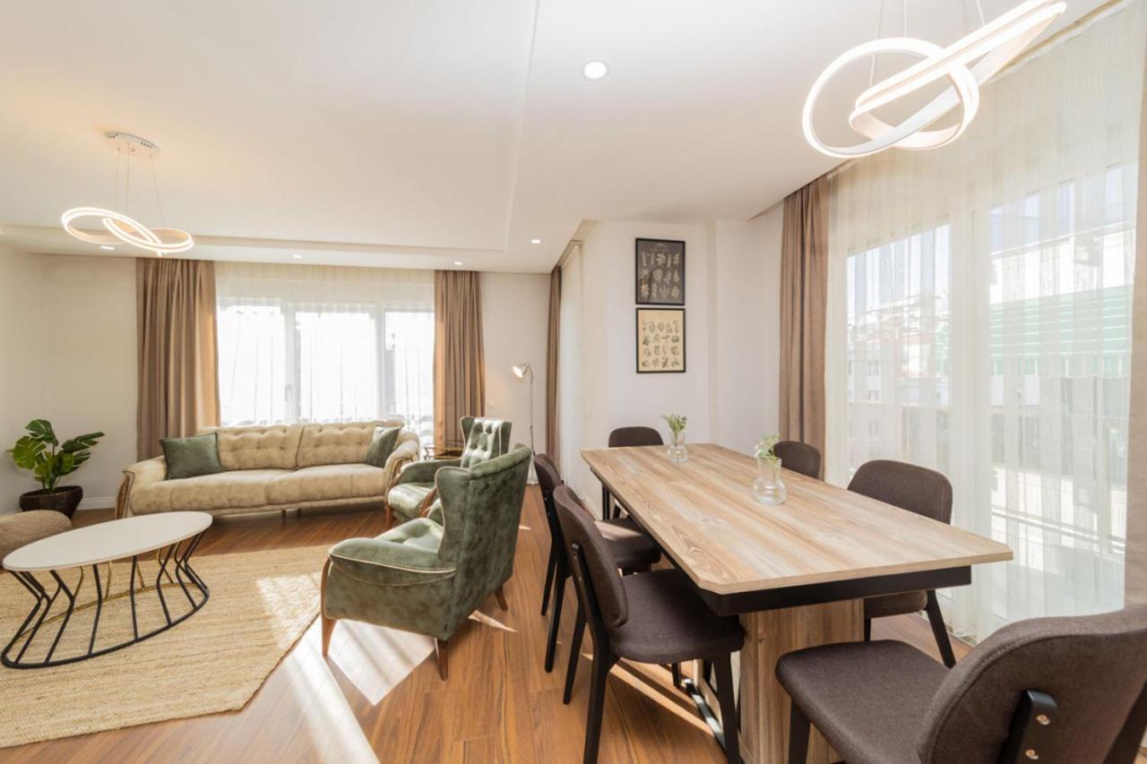 Апартаменты Central Flat With Balcony Near Sea In Muratpasa Анталья Экстерьер фото