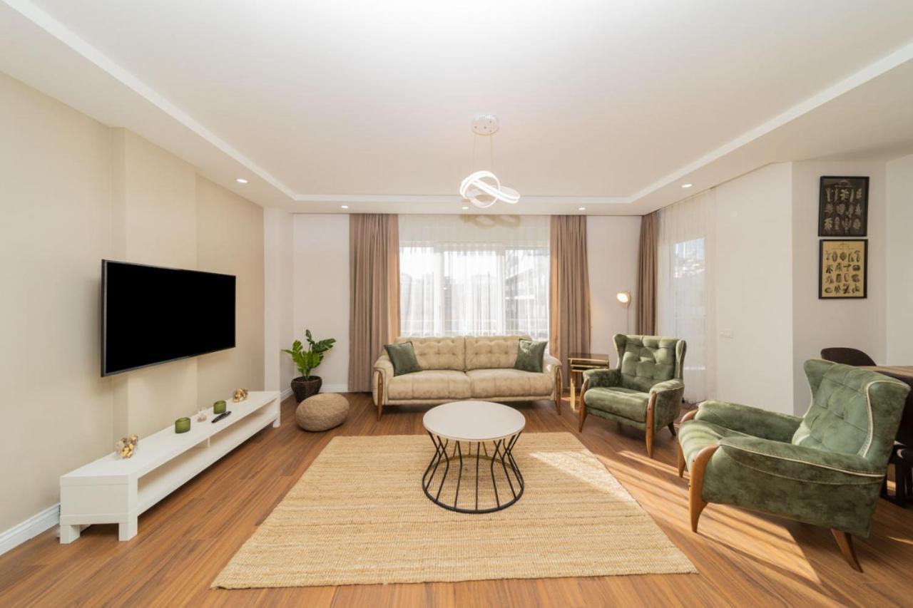 Апартаменты Central Flat With Balcony Near Sea In Muratpasa Анталья Экстерьер фото